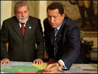 Chávez era amigo de Fernando Henrique Cardoso e também se aproximou de Lula