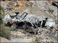 Local do atacado por Israel na Síria