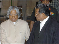 ए पी जे अब्दुल कलाम के साथ एस राजेंद्रबाबू