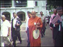 PNM leaders: Dr. Amarasekara in far left (Library photo)