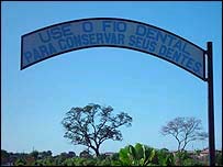 Placa de Itacarambi (MG)