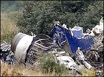 لاشه هواپيمای روسی