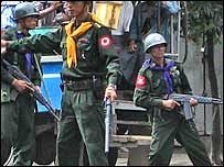 बर्मा के सैनिक