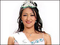 मिस नेपाल 2007 (मिस नेपाल डॉट कॉम से साभार) 