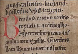 A Page from the Black Book of Carmarthen