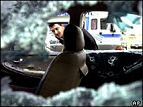 Bağdat'ta pazartesi günü öldürülen vali yardımcısının arabası