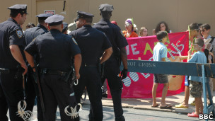 Акция в поддержку Pussy Riot в Нью-Йорке