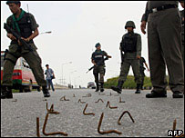 Tuần tra tại tỉnh Yala ở miền Nam