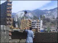 مظفر آباد میں تعمیر