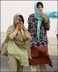 Reféns sul-coreanas libertadas no Afeganistão