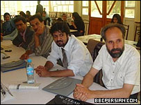 شرکت کنندگان همایش مولانا در هرات