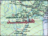 ولايت هلمند در جنوب افغانستان