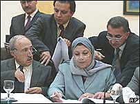 رجا خزايی و محمود علی عثمان اعضای شورا