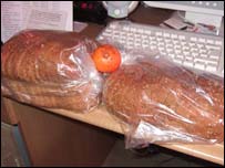 One of John's Foster meals