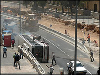 بلڈوزر حملہ یروشلم