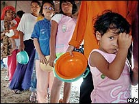 بازماندگان سونامی در آچه