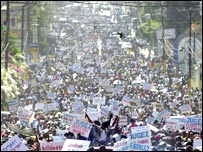 हेती में रैली