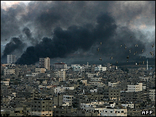 حملات به غزه