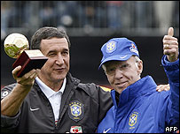 Carlos Alberto Parreira e Mario Jorge Lobo Zagallo