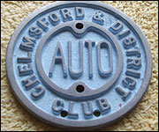 Chelmsford & District Auto Club badge
