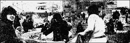 The Bickershaw crowd and stage (pic: Chris Hewitt)