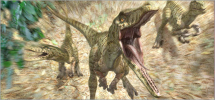 Image from the series Walking with Dinosaurs