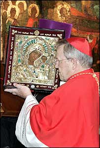 Virgen of Kazan, Russia