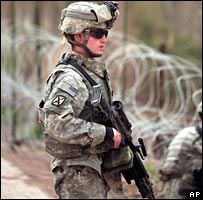 سرباز آمریکایی در عراق