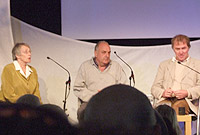 Y Rhestr fer Saesneg: Christine Evans, Lloyd Jones a Jim Perrin