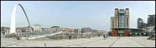 BALTIC and Gateshead Millennium Bridge