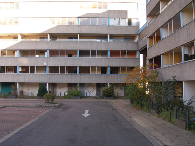 Two of the blocks in Pinto Way