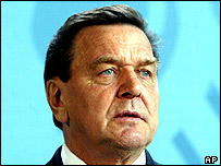Almanya Başbakanı Gerhard Schroeder