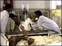 بھکر دھماکہ کے زخمی