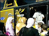 Ülkeyi terkeden Iraklılar