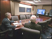 بوش و مالکی