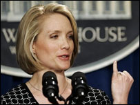 دانا پرینو سخنگوی کاخ سفید