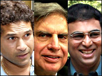 सचिन, टाटा और आनंद