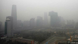 北京2013年1月13日的大雾天