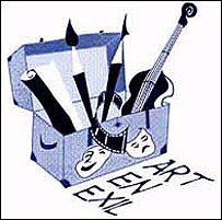 نشانه انجمن تئاتر در تبعيد