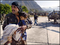 सेना का बचाव कार्य