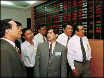 Sàn chứng khoán ở TP. HCM