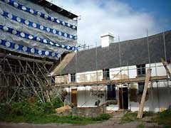 Allt-y-Bela yn cael ei atgyweirio, 2003 