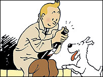 Calcula-se que a série sobre Tintim tenha vendido 200 milhões de cópias