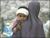 एक भूकंप पीड़ित