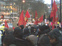 Tamil protest in London