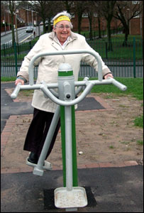 Playground para idosos em Blackley