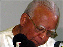 TNA leader, R Sambanthan