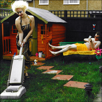 People in a garden 470