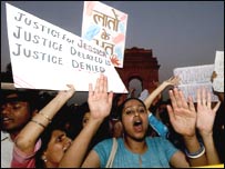 جیسیکا قتل کیس پر احتجاج