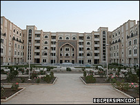 بخشی از ساختمان مدرسه خاتم النبیین در کابل